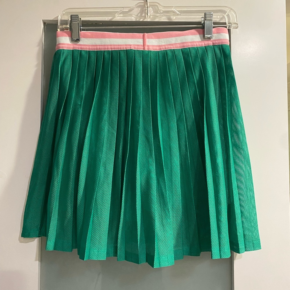 Jcrew green xs golf skirt